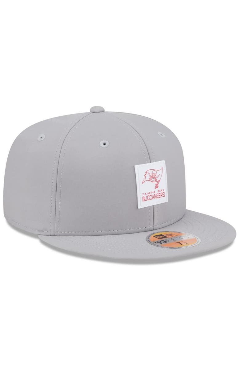 New Era Men's New Era Gray Tampa Bay Buccaneers 2025 Sideline  59FIFTY Fitted Hat, Alternate, color, 