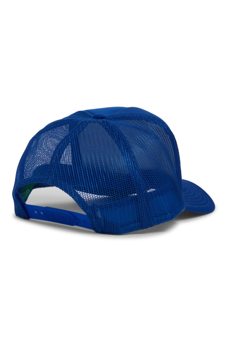 Freedom Patch Trucker Hat, Alternate, color, ROYAL