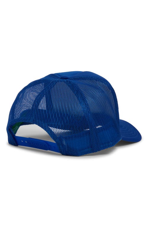 Friday Feelin ' Freedom Patch Trucker Hat In Royal