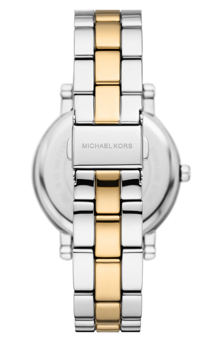 Michael Kors Corey Two-Tone Bracelet Watch, 38mm, Alternate, color, Gold/Silver