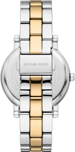 MICHAEL KORS ピアス MKC1508AN931 DNTY TONE CLEAR CZ Amazon.com: Michael Kors Pyper Three-Hand Gold-Tone