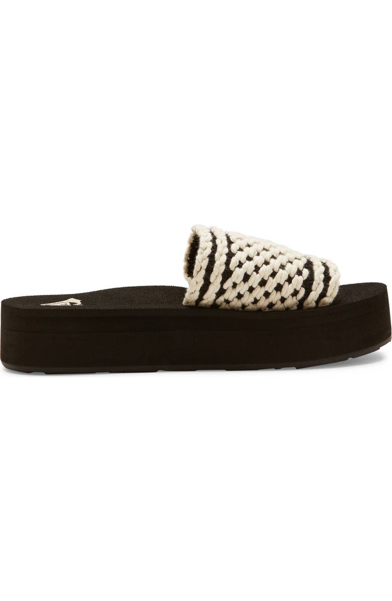 Roxy Dayzie Platform Slide Sandal, Alternate, color,