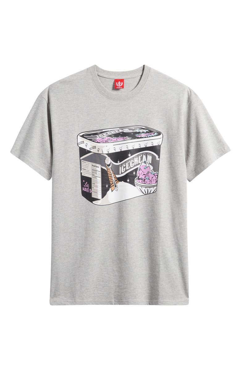 ICECREAM Carton Graphic T-Shirt, Alternate, color, Heather Gray