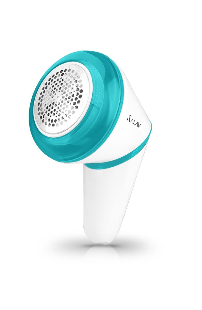 SALAV Teal Rechargeable Cordless Lint Remover, Main, color, Teal