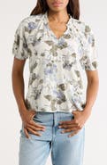 Melrose and Market Printed Buttoned Shirt