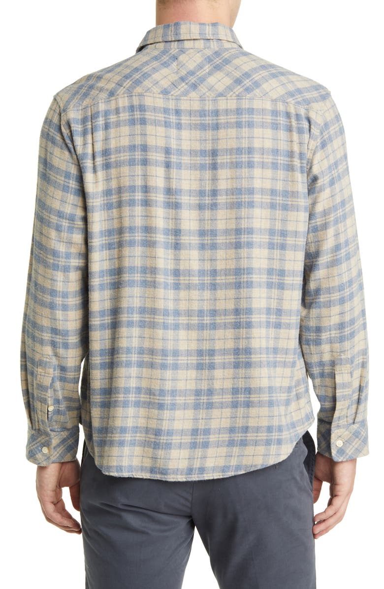 Rails Lennox Relaxed Fit Plaid Cotton Blend Button-Up Shirt, Alternate, color,
