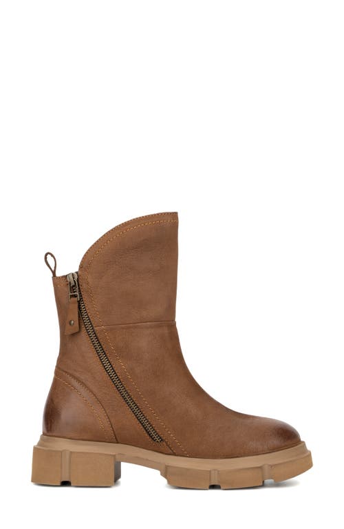 Vintage Foundry Juliette Zip Boot In Tan