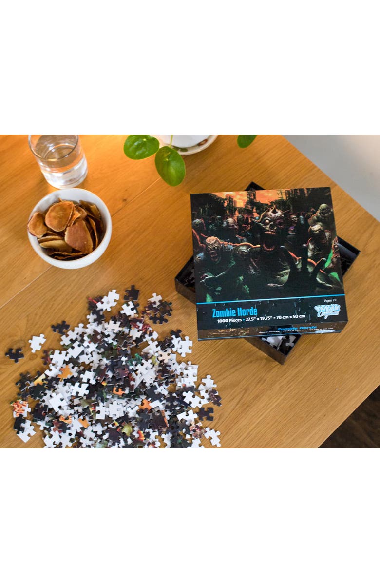 Toynk Zombie Horde Monster Horror 1000 Piece Jigsaw Puzzle, Alternate, color, Multi-Color