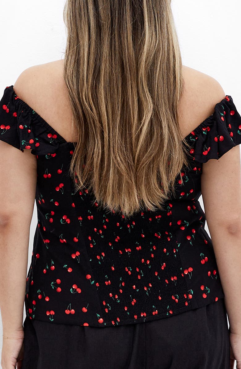 City Chic Bella Top, Alternate, color, 