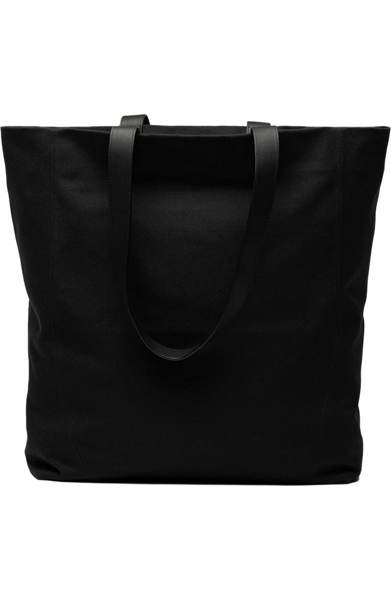 Want Les Essentiels Kenora Organic Cotton Canvas Tote, Alternate, color, Black