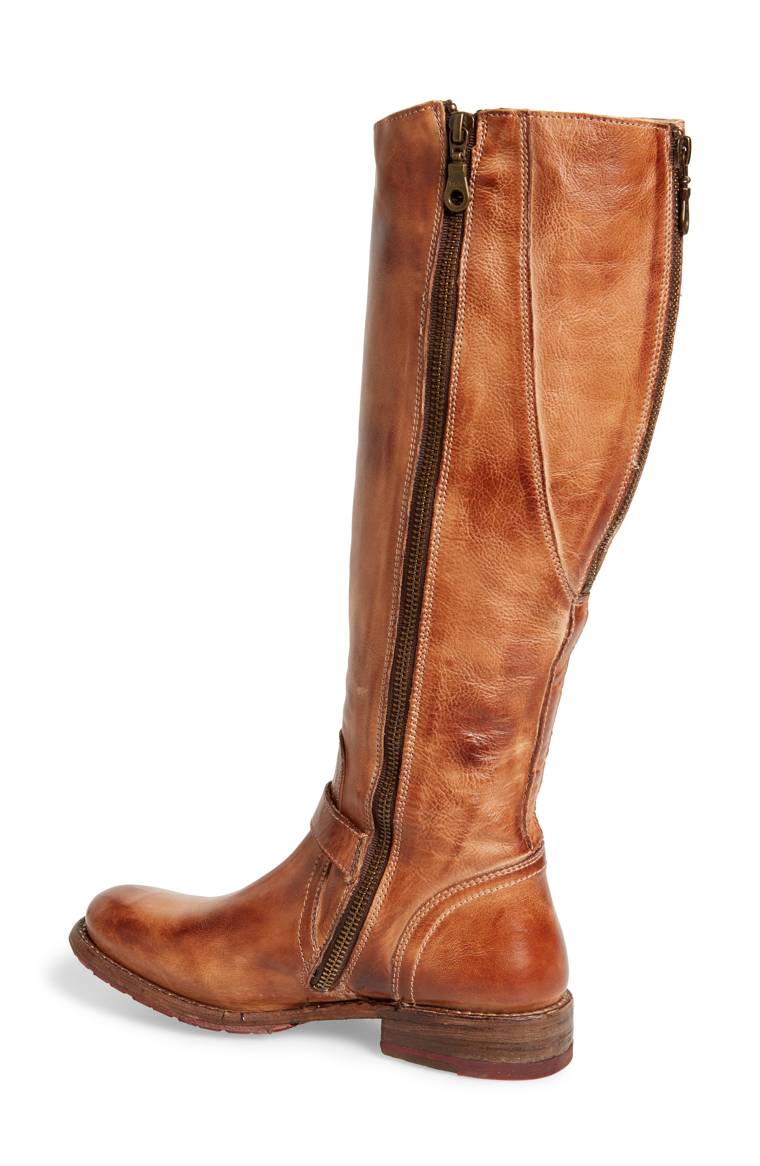 'Glaye' Tall Boot, Alternate, color, TAN RUSTIC