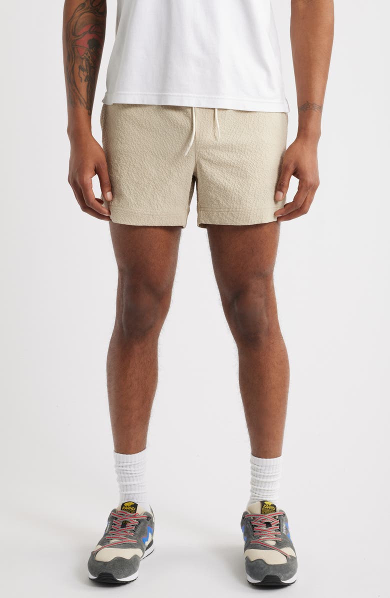 PacSun Seersucker Swim Trunks, Main, color, 