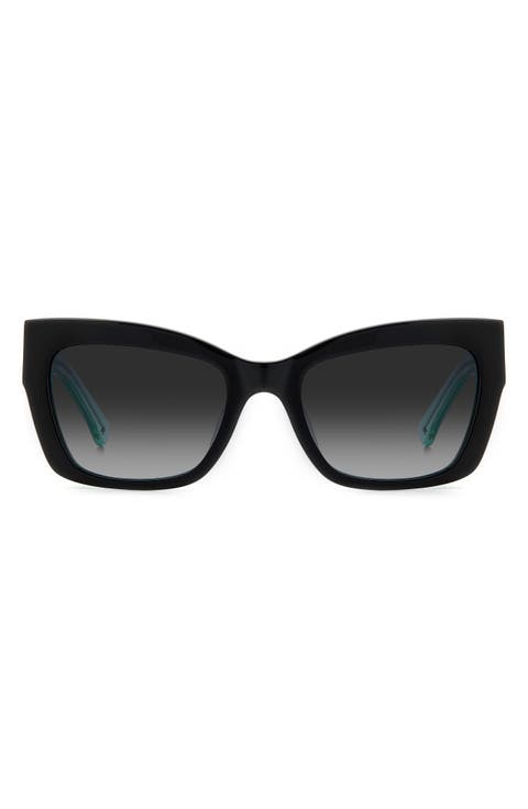 53mm valeria/s cat eye sunglasses