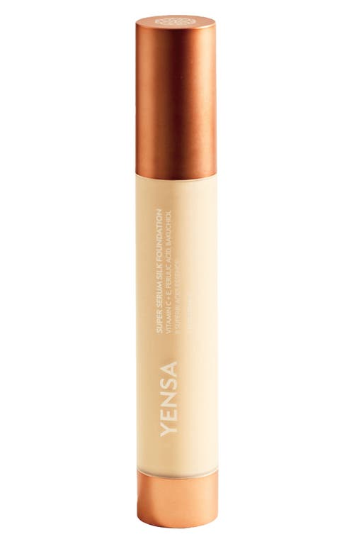 YENSA Super Serum Silk Natural Glow Hydrating Peptide Foundation for Radiant Skin in Fair 3 