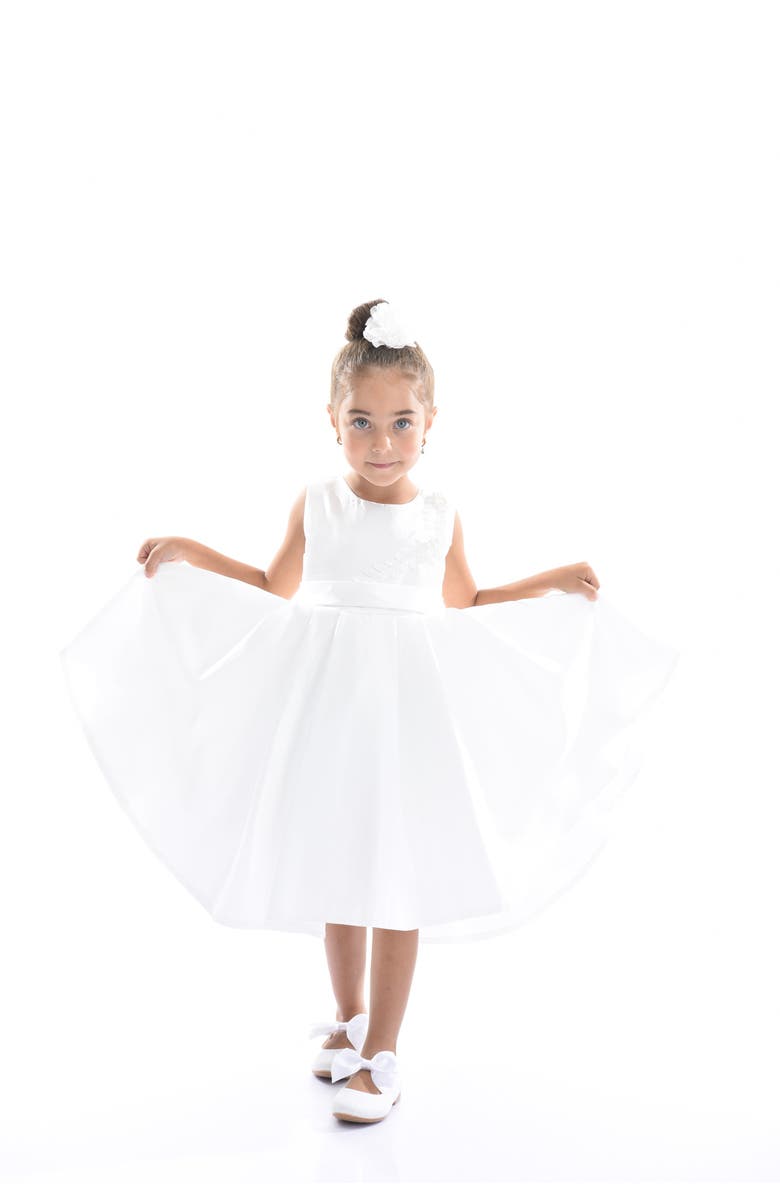 Tulleen Adeline Dress, Main, color, White