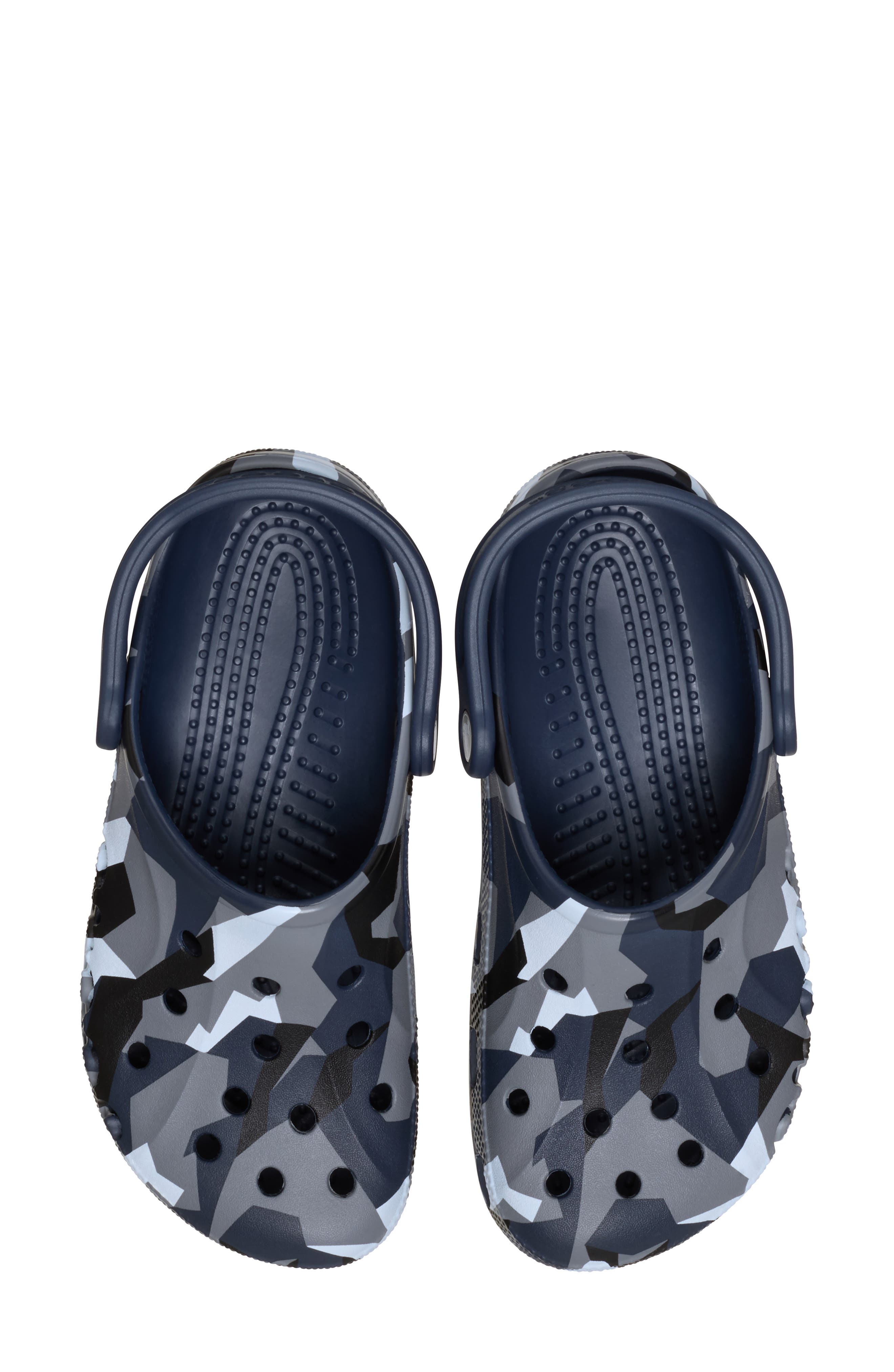Baya Seasonal Printed Clog, Alternate, color, NAVY/ MULTI