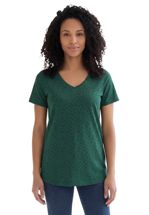 Plus Size Cotton Ultimate V-Neck Tee