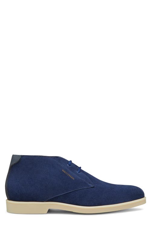 Stuart Weitzman Men's Austin Suede Chukka Boots In Navy.