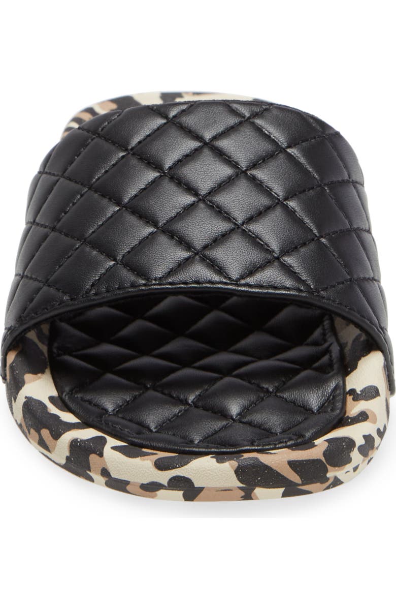 APL Lusso Quilted Slide Sandal, Alternate, color,