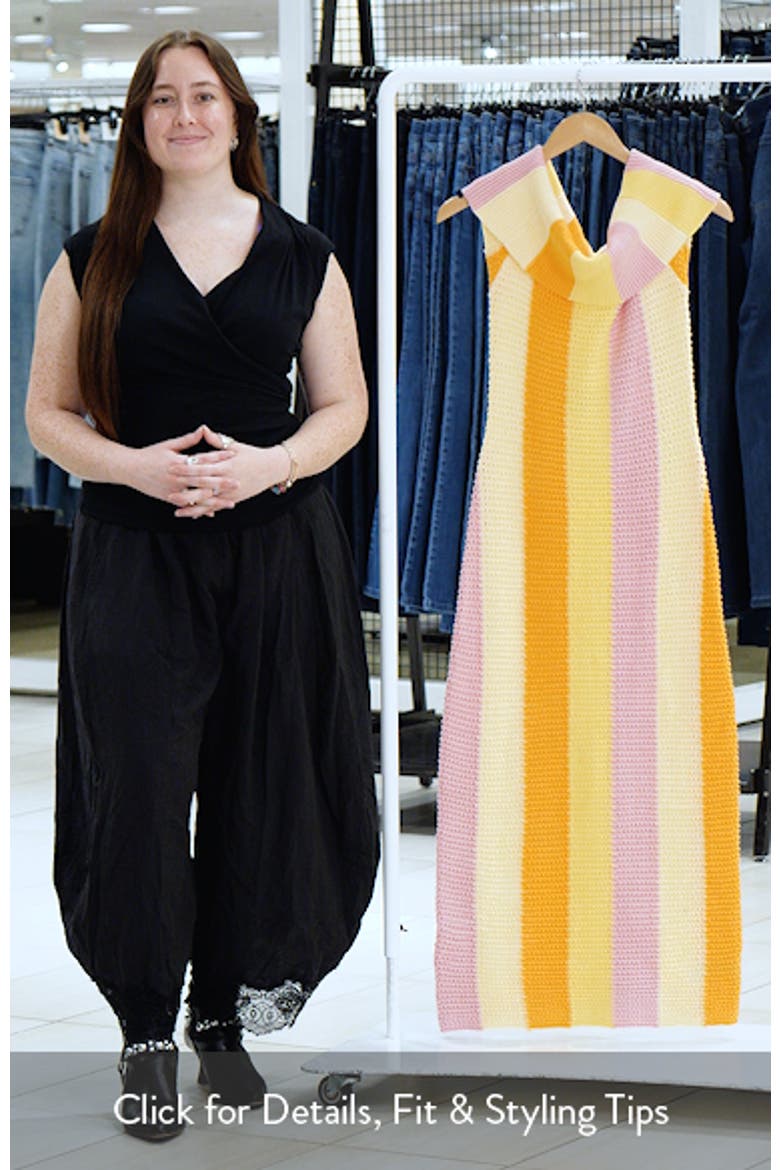 Off the Shoulder Knit Dress video