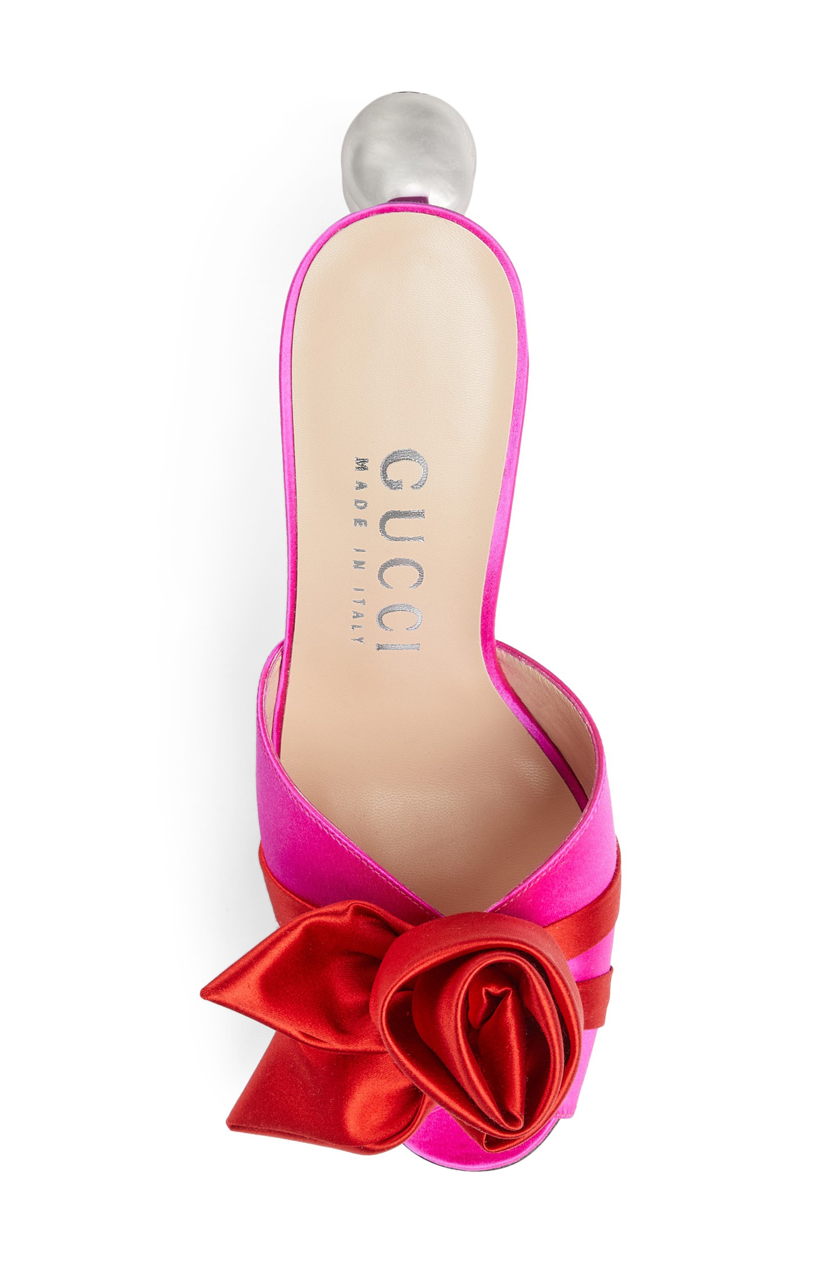 Shawana Satin Sandal, Alternate, color, PURE FUCHSIA