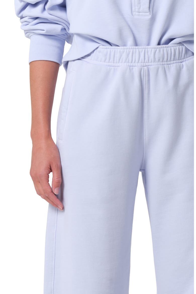 Miro Cotton Fleece Sweatpants, Alternate, color, PERIWINKLE