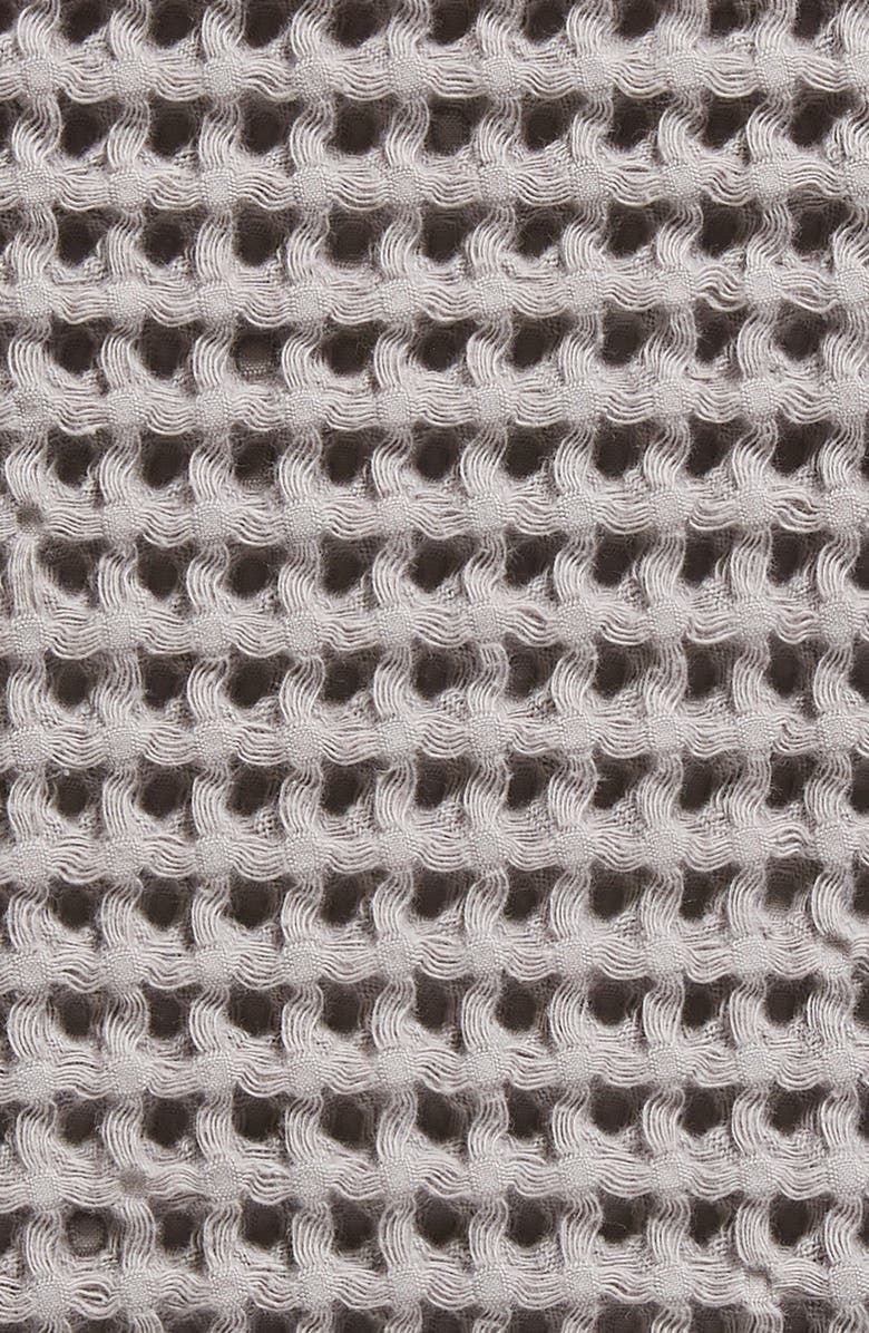 Parachute Turkish Cotton Waffle Bath Essentials, Alternate, color, Charcoal