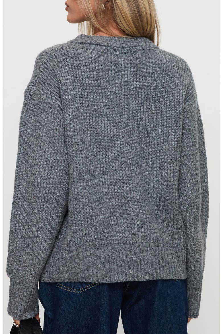 Lexene Zip Cardigan, Alternate, color, GREY