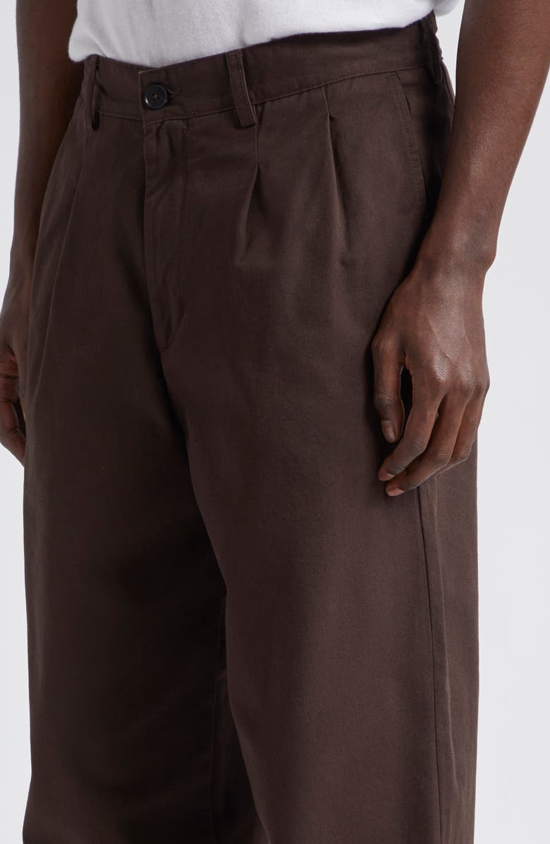 Noah Double Pleat Twill Pants, Alternate, color,