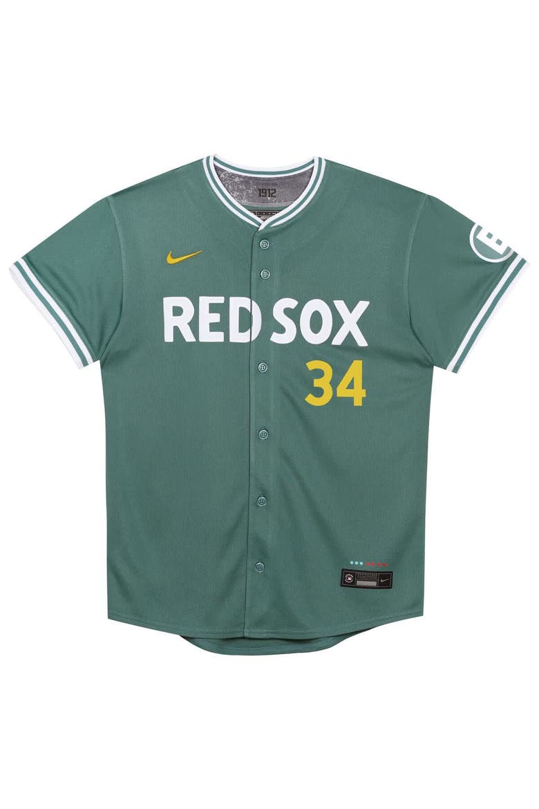 Preschool Nike David Ortiz Green Boston Red Sox 2025 City Connect Limited Retired Player Jersey, Alternate, color, Green