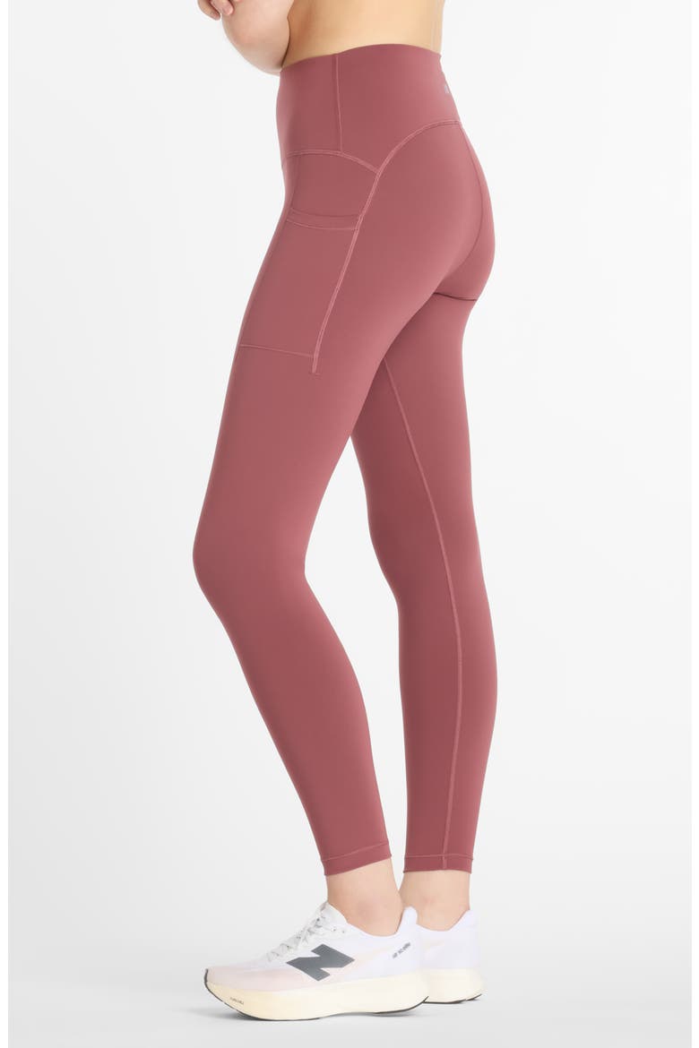 RC Pocket 25-Inch Performance Leggings, Alternate, color, RED