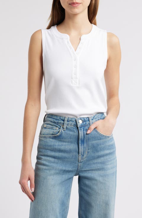 Mayla Sleeveless Henley