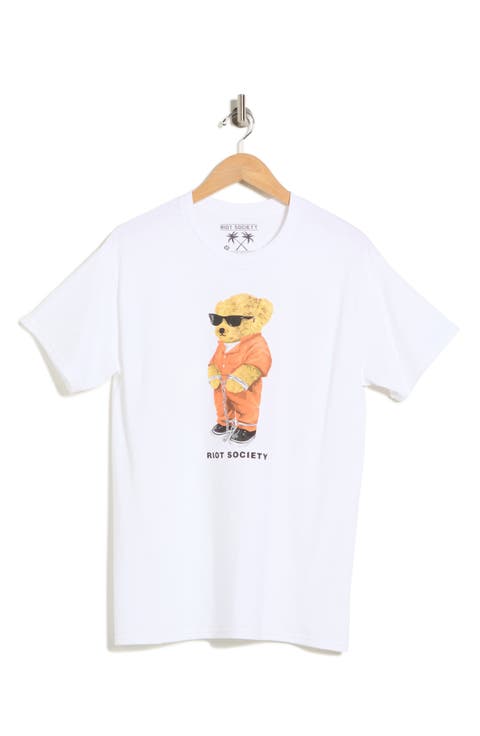 County Teddy Cotton Graphic T-Shirt