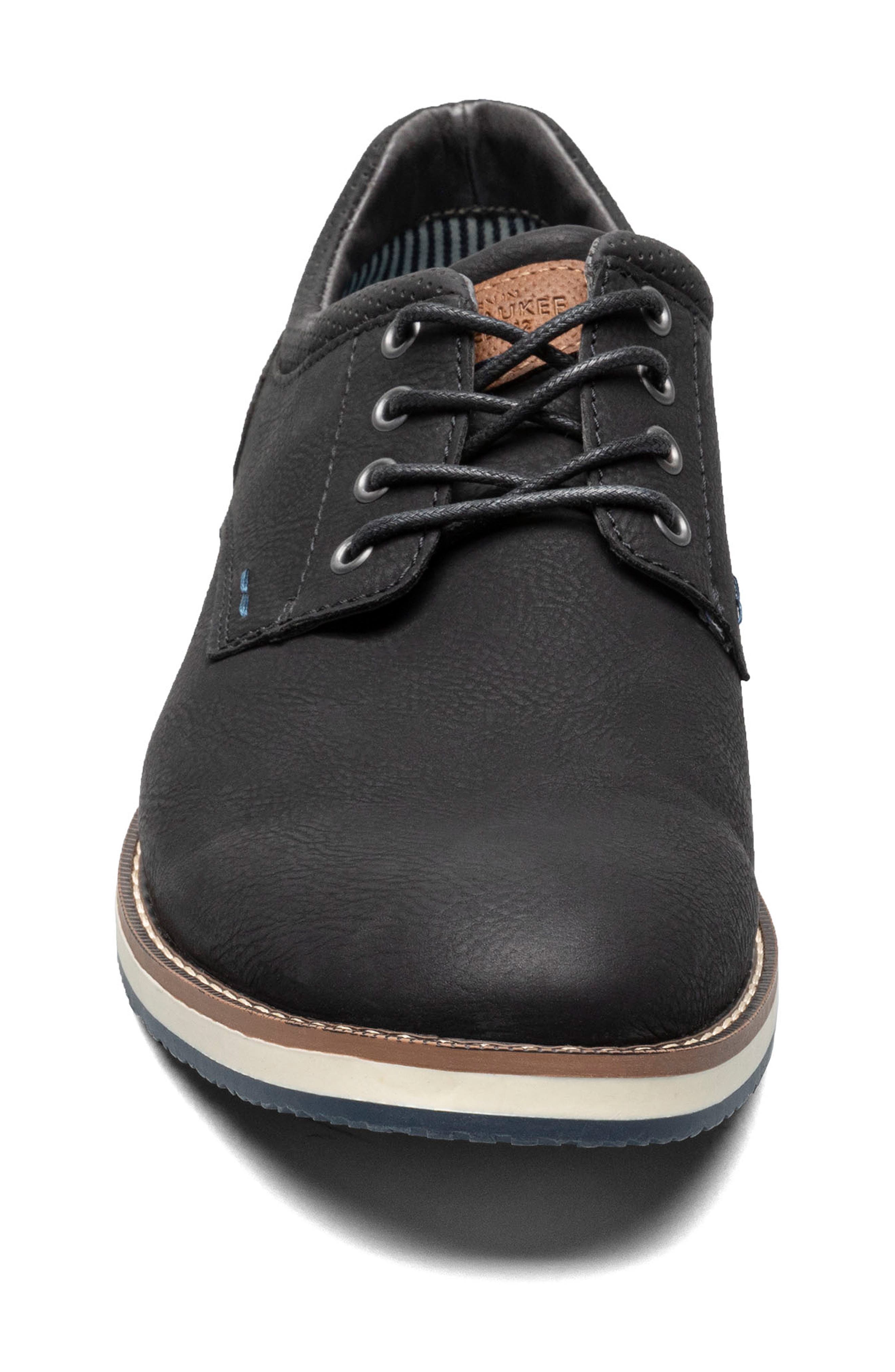 NUNN BUSH Hyde II Plain Toe Derby - Wide Width Available, Alternate, color, Black