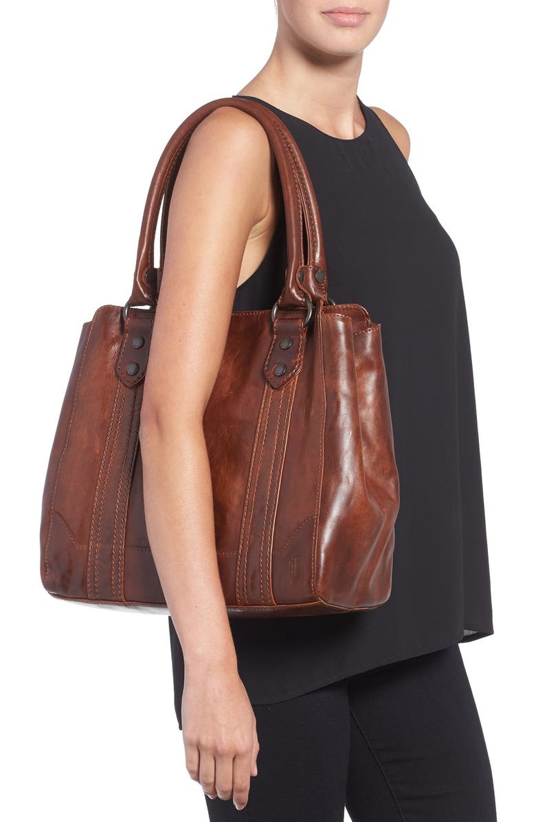 Frye Melissa Tote, Alternate, color, Cognac