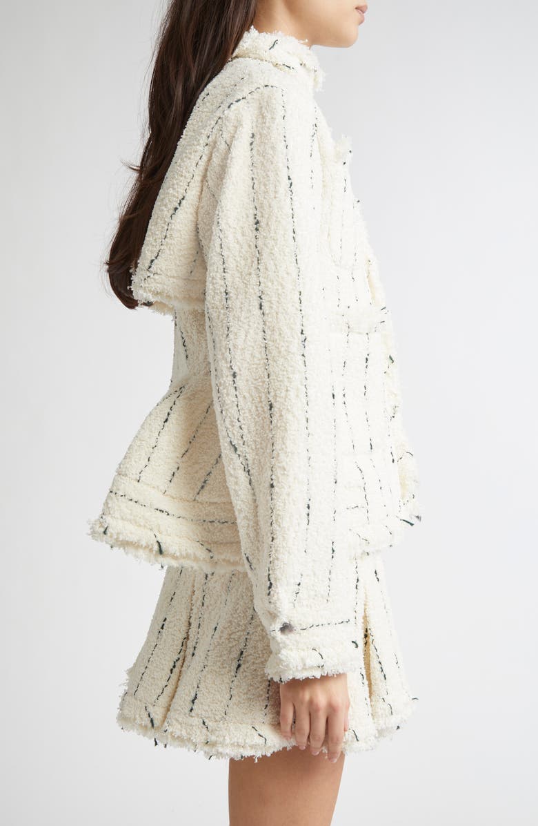 Sacai Tweed Jacket, Alternate, color,