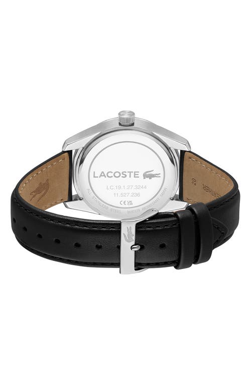 Lacoste Boston Leather Strap Watch, 39mm In Green