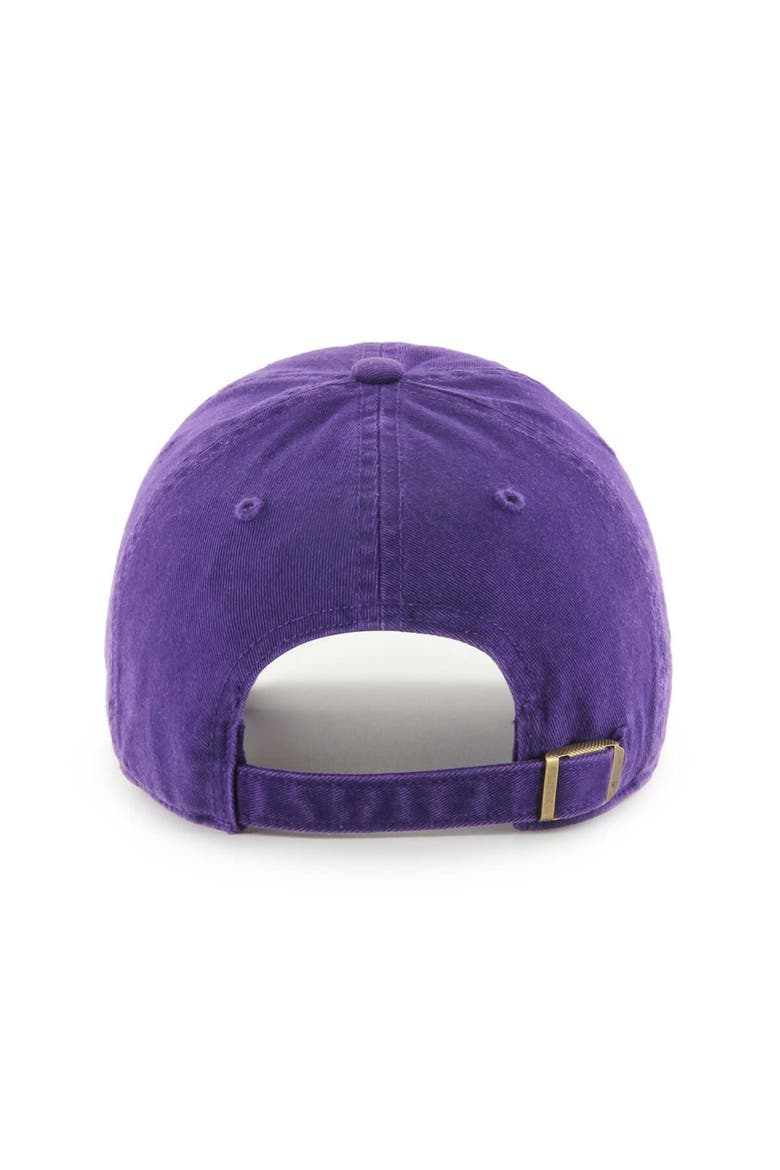 Women's '47  Purple Sacramento Kings Confetti Undervisor Clean Up Adjustable Hat, Alternate, color, Purple