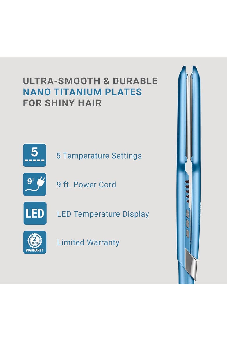 Nano Titanium 2" Ultra-Sleek Straightener, Alternate, color, Blue