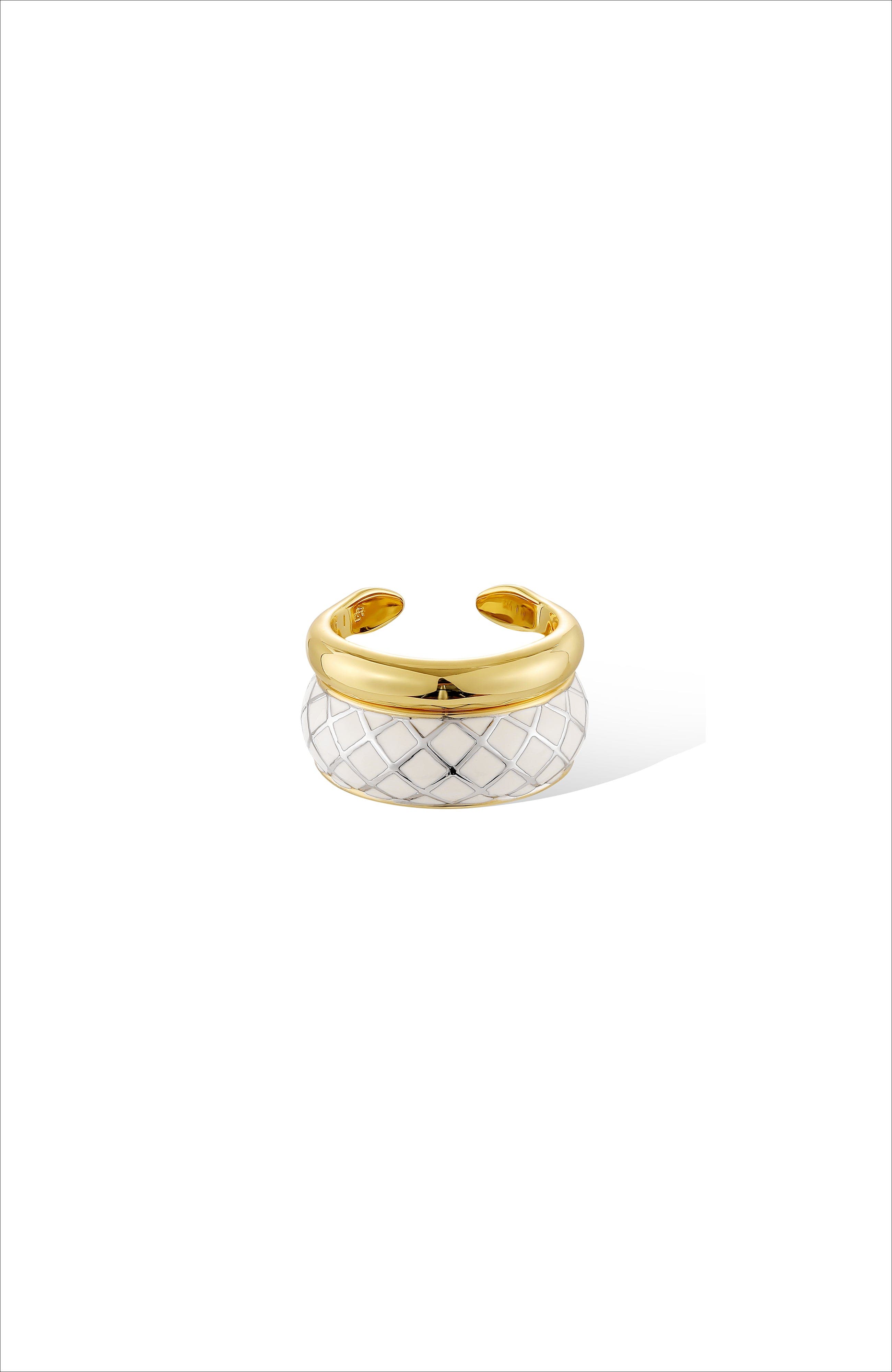 selected White & Gold