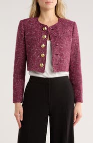 Derek Lam 10 Crosby Juliette Tweed Jacket