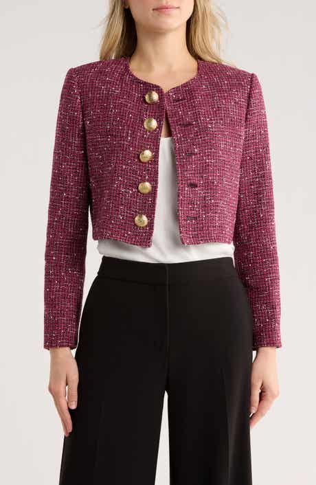 Derek Lam 10 Crosby Juliette Tweed Jacket