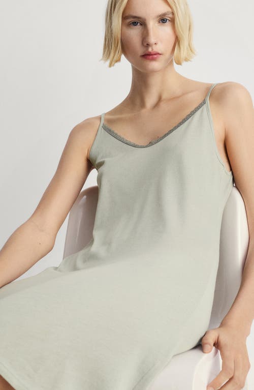 Mango Lace Trim Nightgown