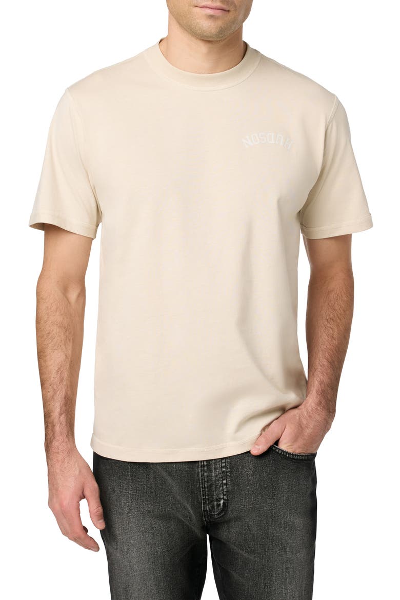Logo Short Sleeve T-Shirt, Main, color, SAND