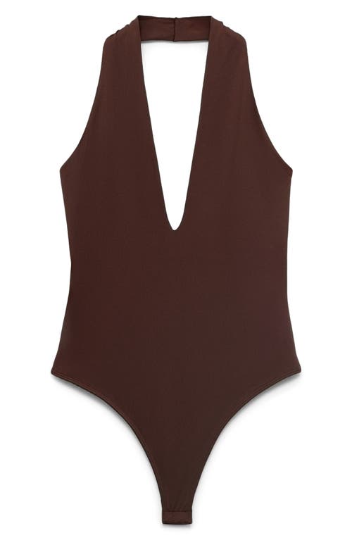 Mango Halter Neck Bodysuit