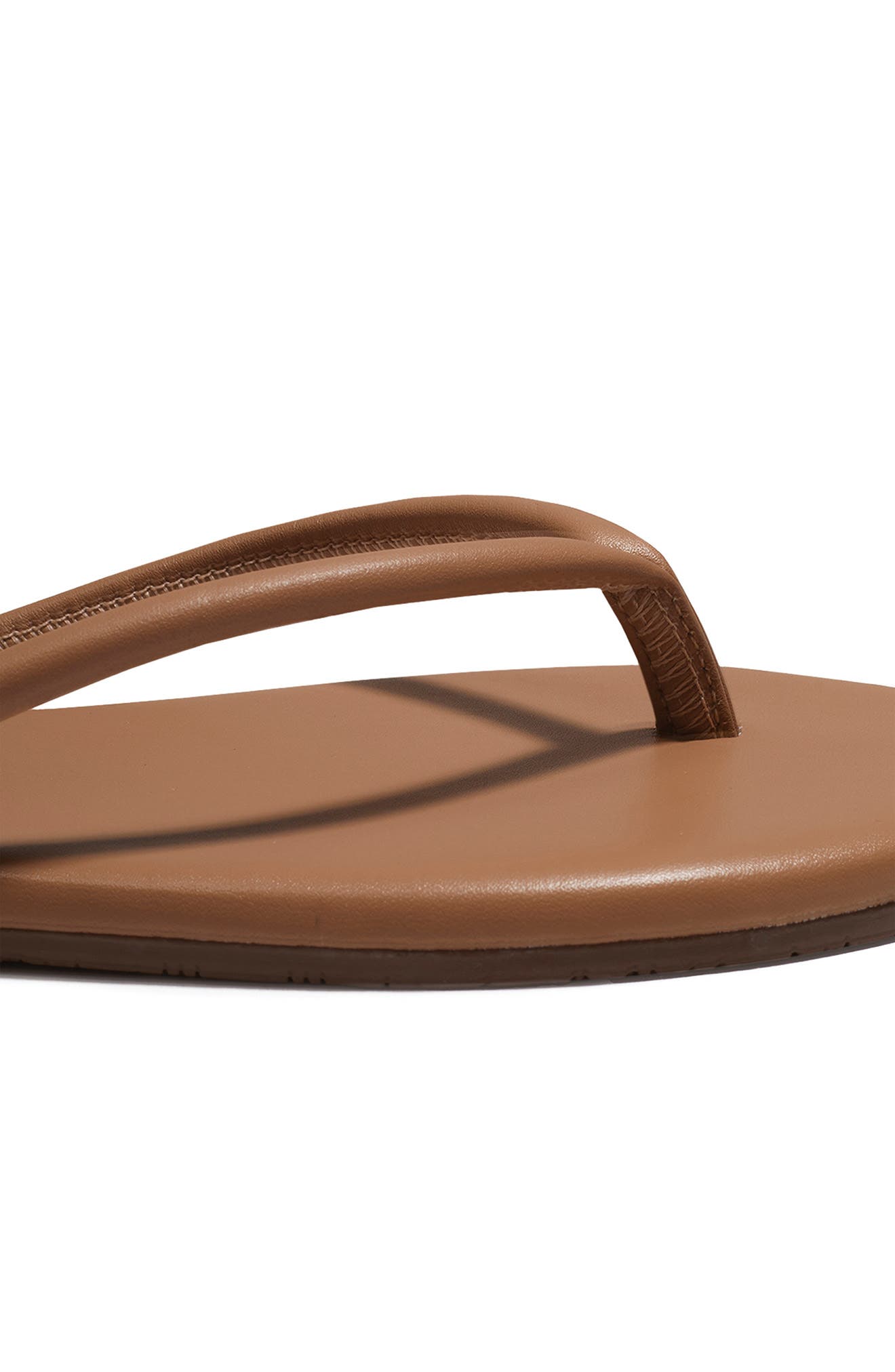 Lily Tubular Flip Flop, Alternate, color, COCOA BUTTER