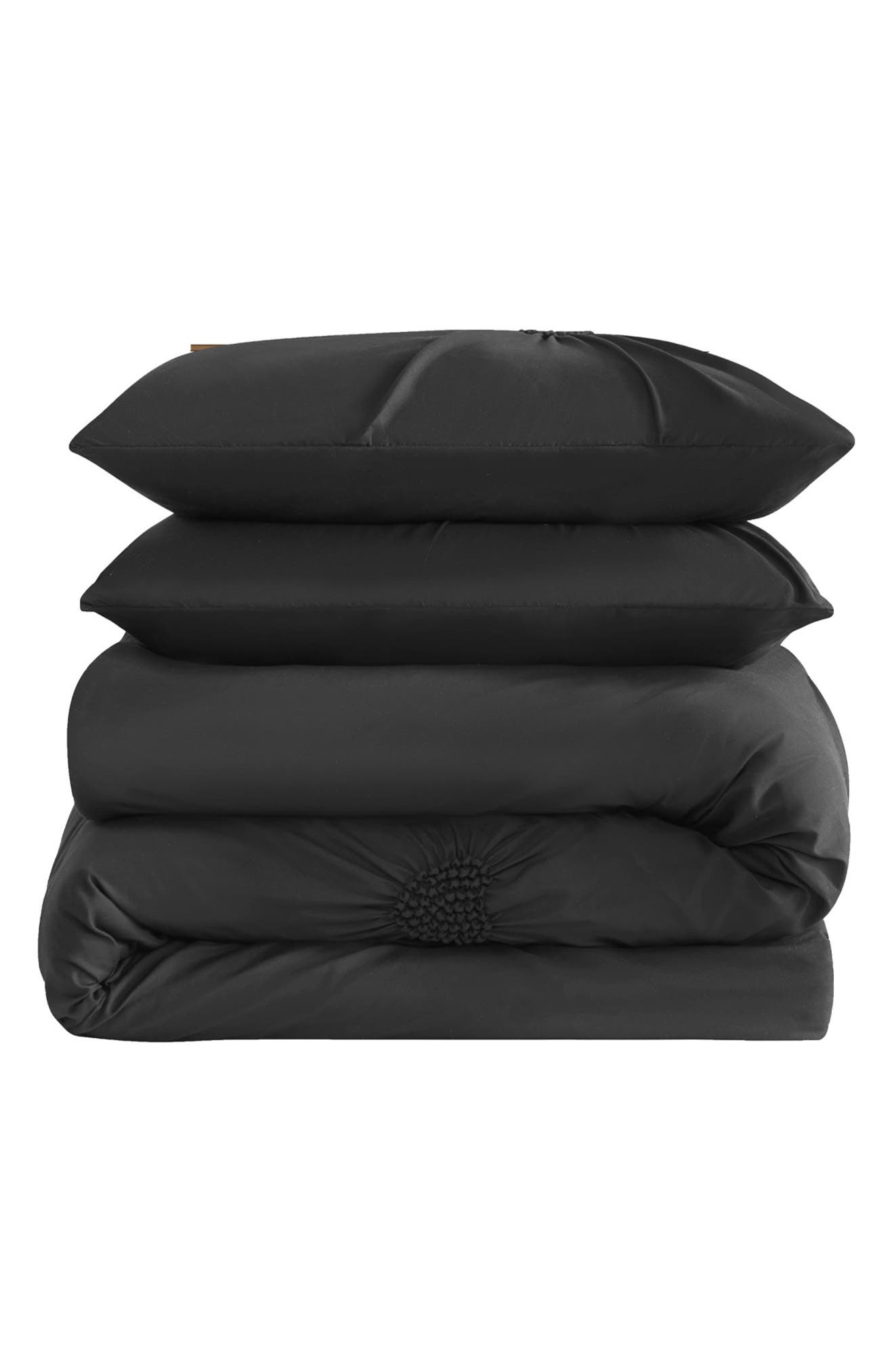 Juicy Couture Amora Gathered Heart Comforter & Sham Set