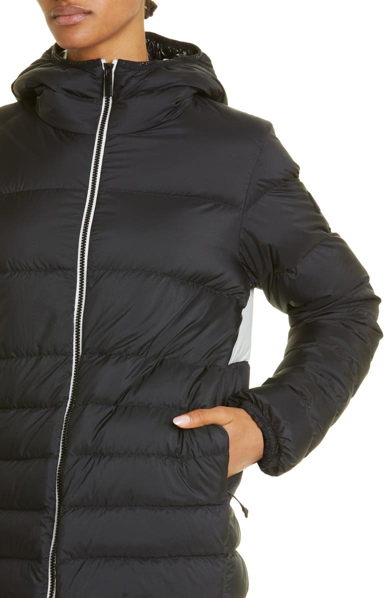 Moncler Pluvis Logo Down Puffer Jacket, Alternate, color, 