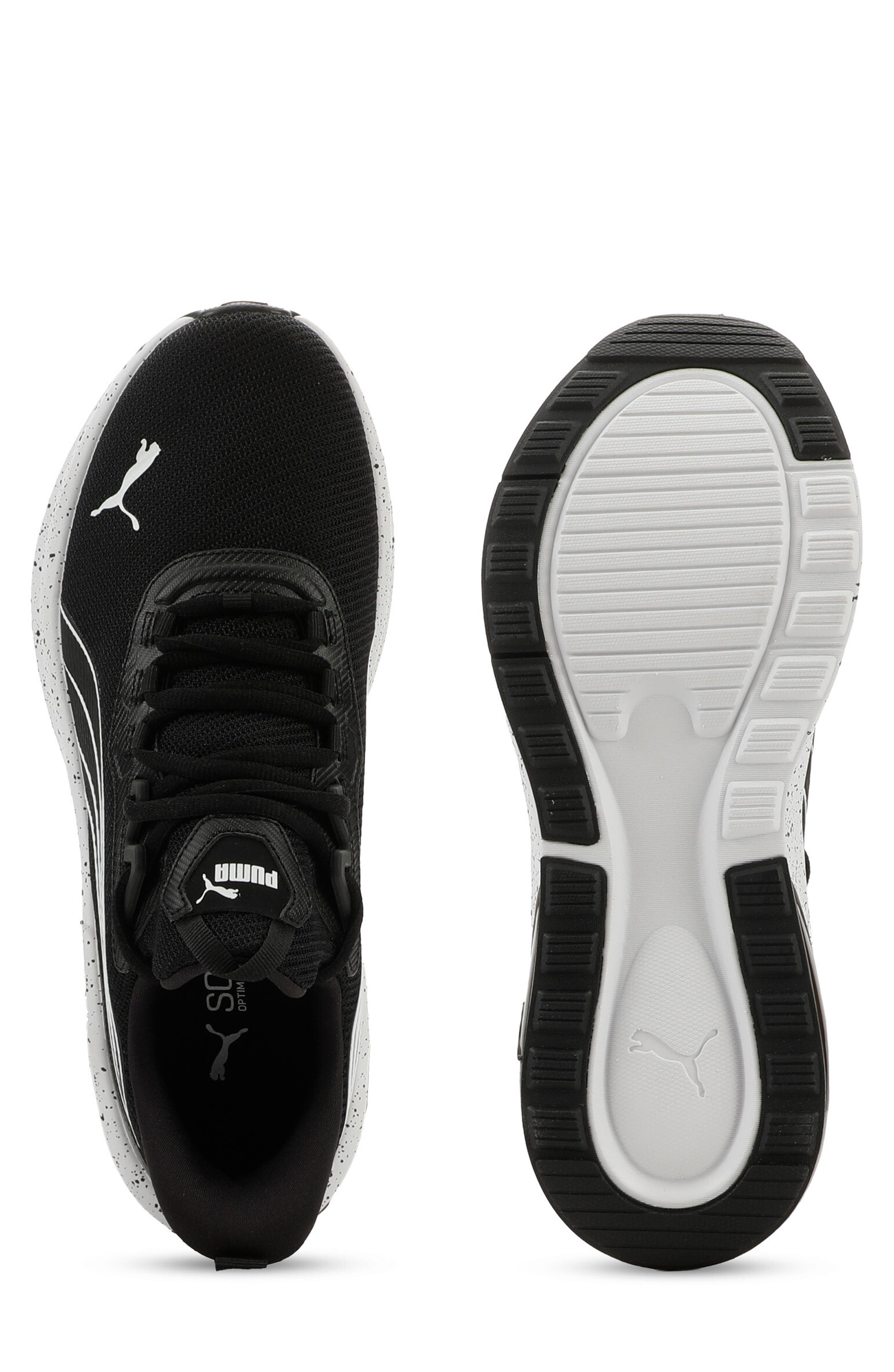 PUMA Seeker Speckle Sneaker, Alternate, color, Puma Black/ Puma White
