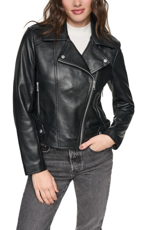 LeCroy Leather Moto Jacket